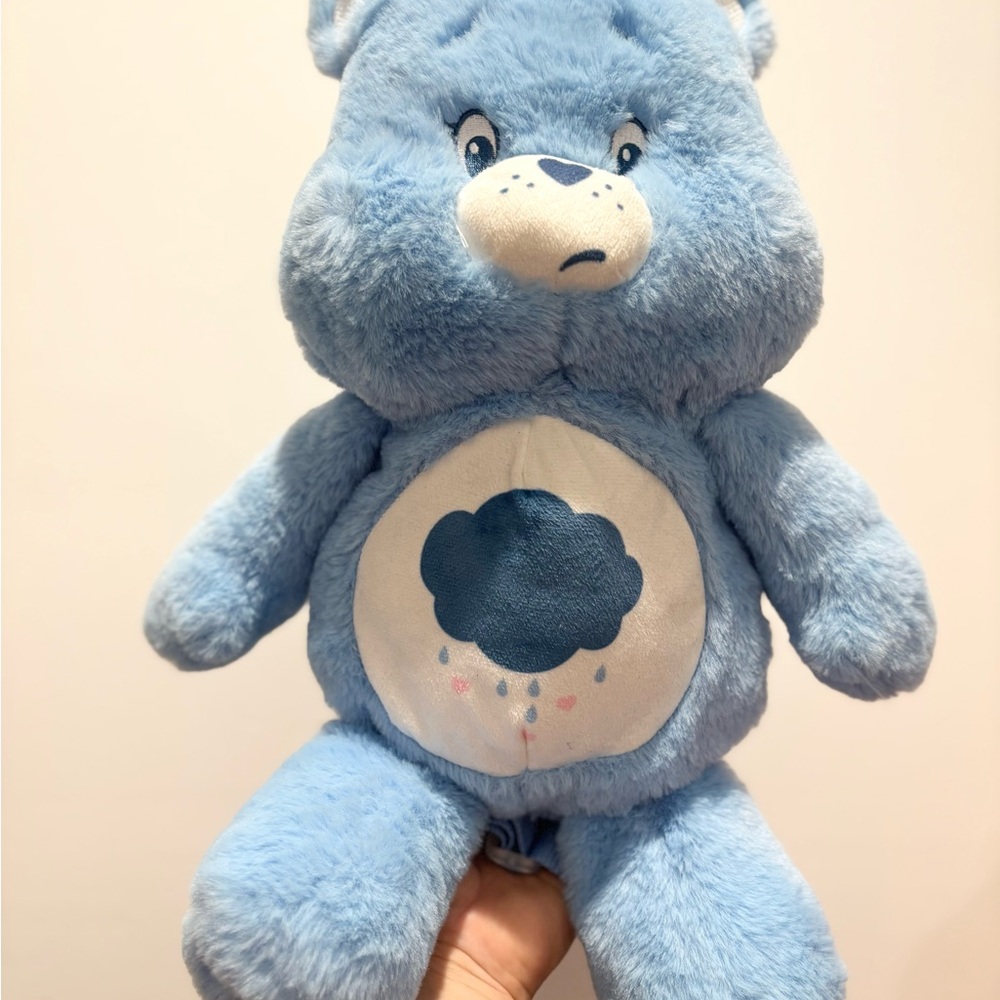 Care Bears Blue Plush with Cloud Design